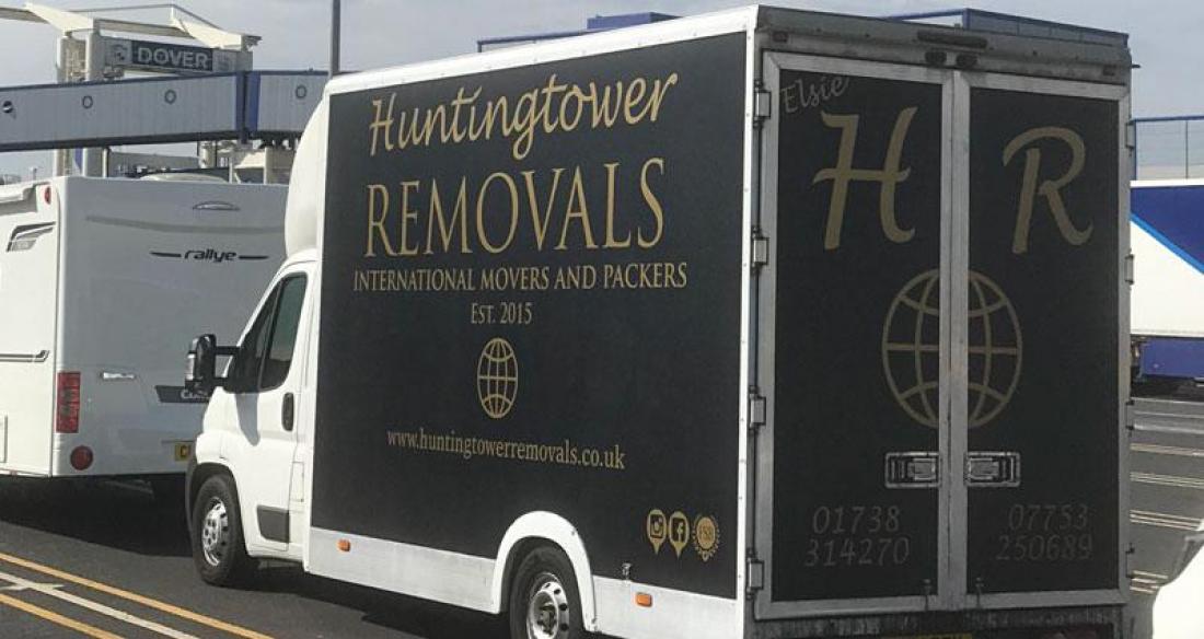 HUNTINGTOWER REMOVALS EUROPEAN RELOCATION